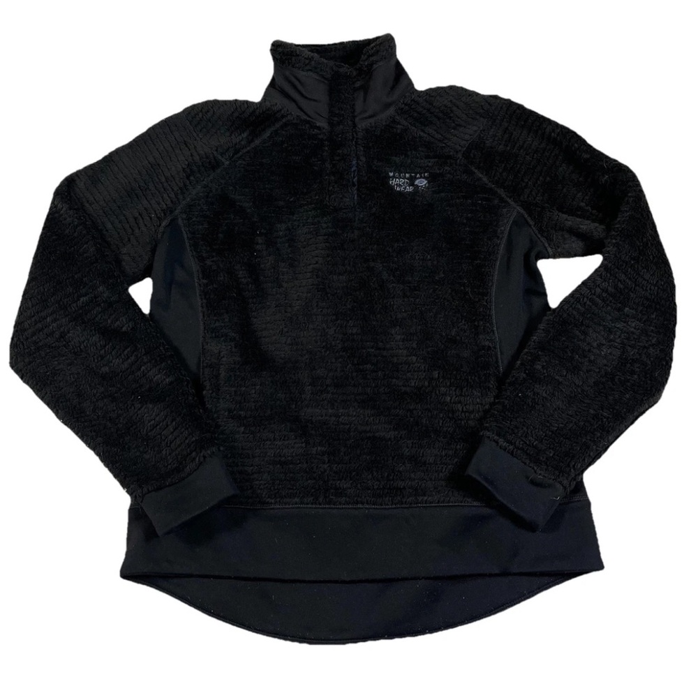 Mountain Hardwear Womens M Polartec High Loft Fleece Black Jacket‎